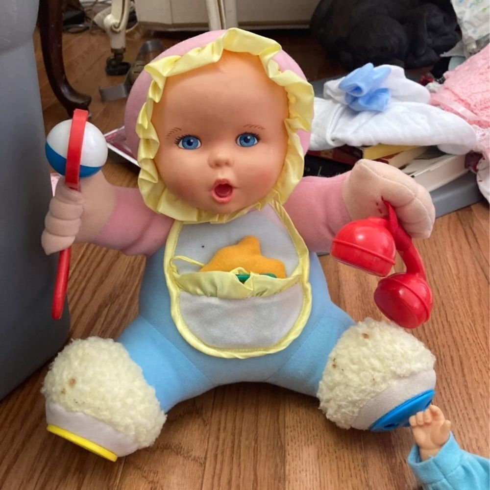 Vintage Gerber Baby Doll 1994 Activity Baby